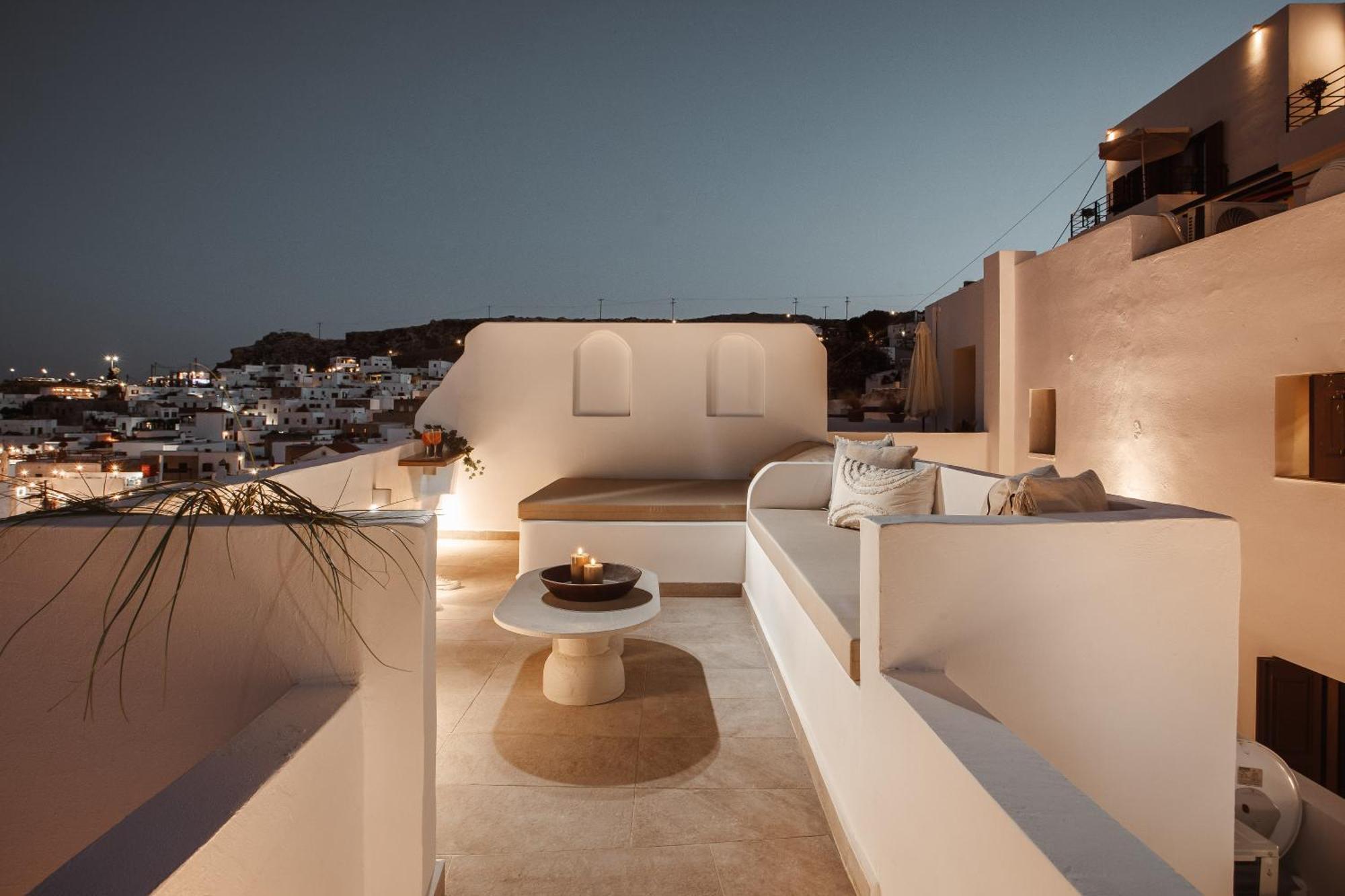 Noema Lindos - Athena Apartment ภายนอก รูปภาพ